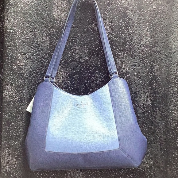 Kate Spade Blue Shoulder Bag with Sleek Design
